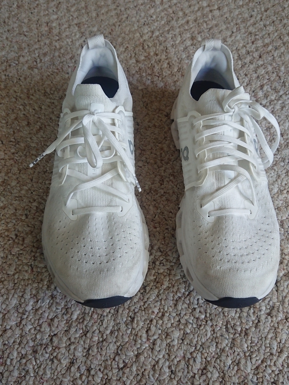 On Cloudswift All-White Running 4 running Sneakers size M10.5 - Picture 4 of 16